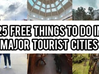 Free Things to Do in Major Tourist Cities