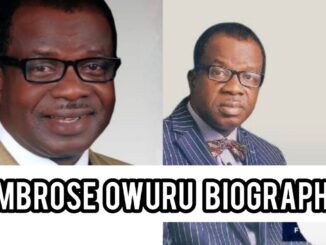 Ambrose Owuru Biography