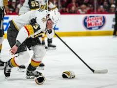 Raiders’ Fernando Mendoza goes viral for moves at Game 3 of Stanley Cup Final.