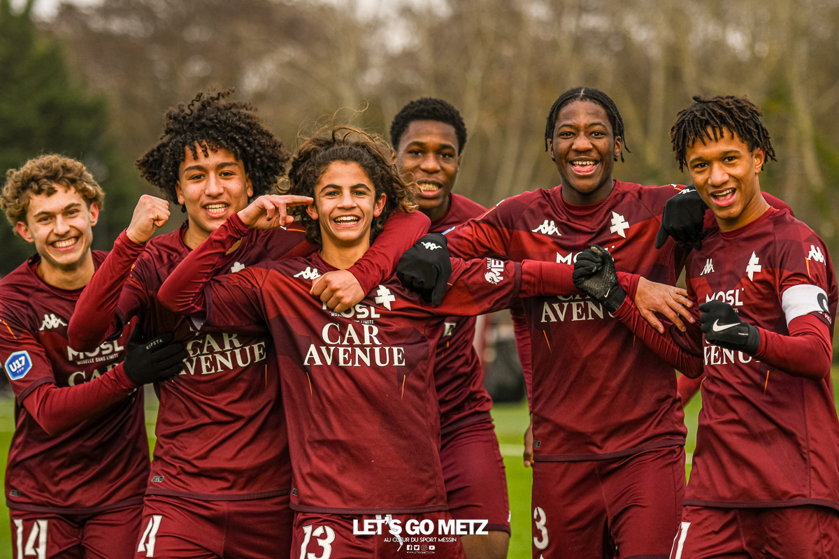 Le coach du FC Metz donne des rôles importants aux jeunes talents U17